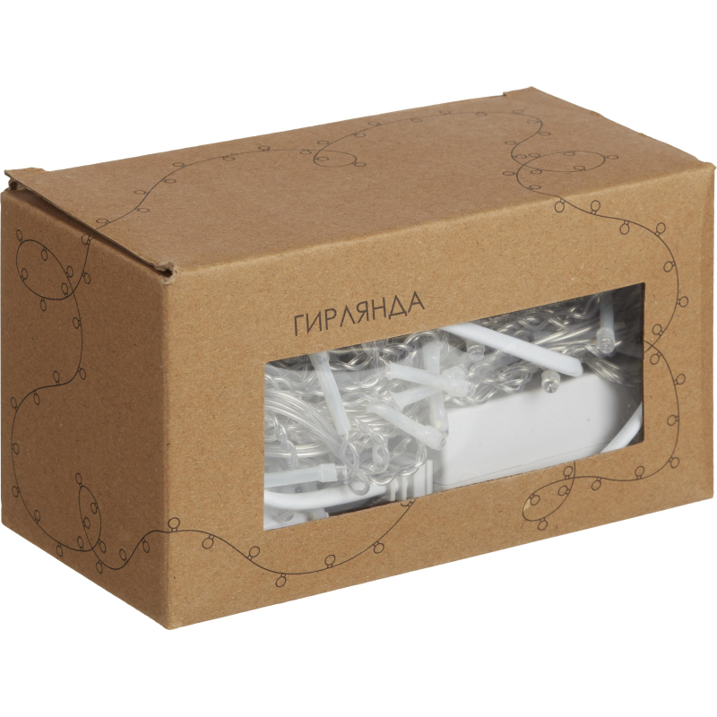 Гирлянда светодиодная бахрома голубой 200LED(4,5x0,7м) IP65 SW-XMAXOut-0011 - фото 6