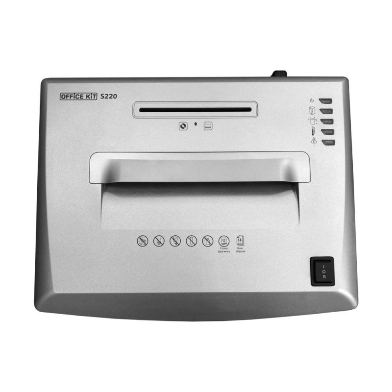 Шредер (уничтожитель документов) Office Kit S220 2 ур.секр, 25лист,32 л - фото 3