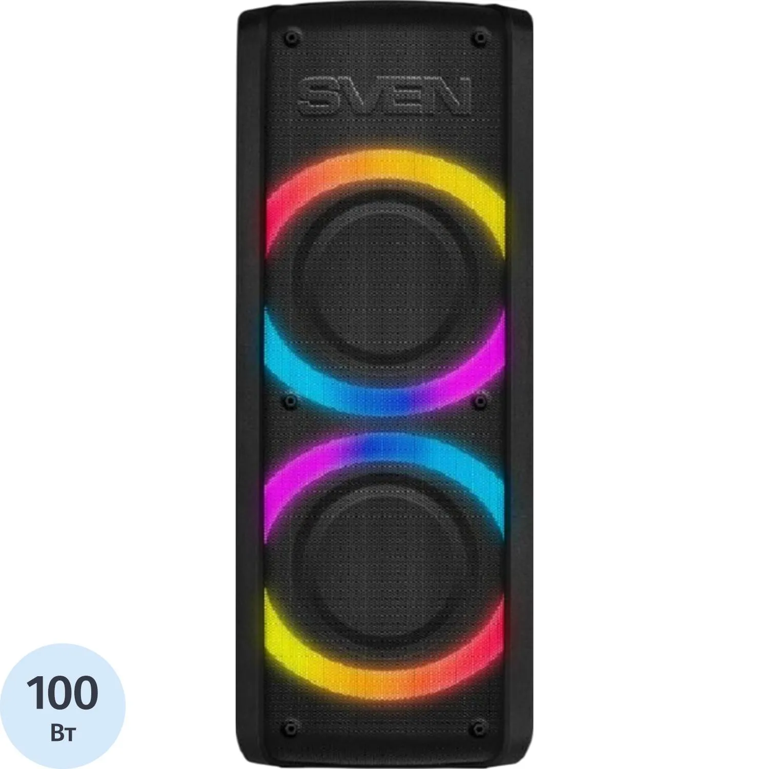 Портативная акустика АС PS-710, черн (100 Вт, TWS, BT, FM, 4400мАxч) - фото 1