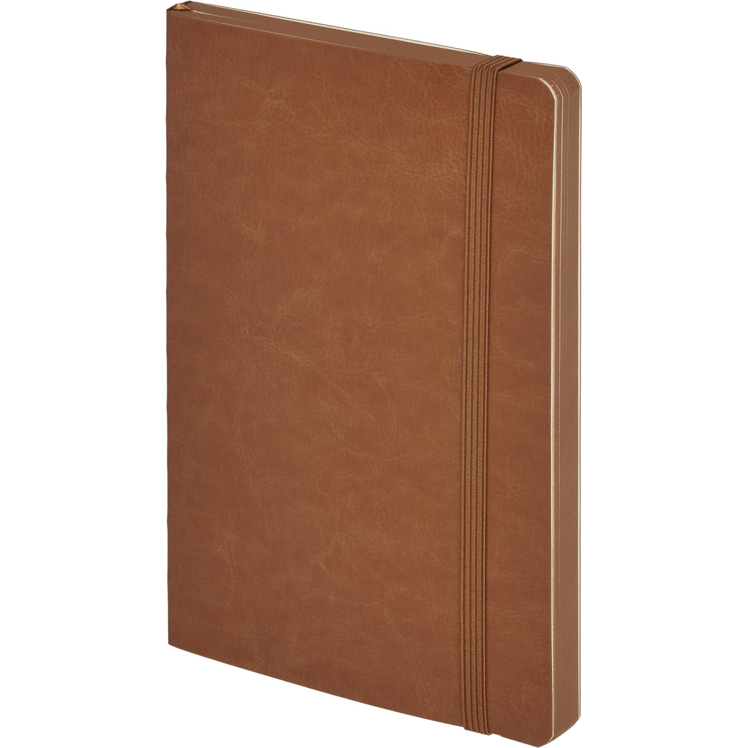 Ежедневник недатированный ATTACHE FLEX коричневый А5, 136 л. бежевый блок - фото 1