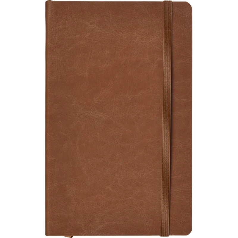 Ежедневник недатированный ATTACHE FLEX коричневый А5, 136 л. бежевый блок - фото 2