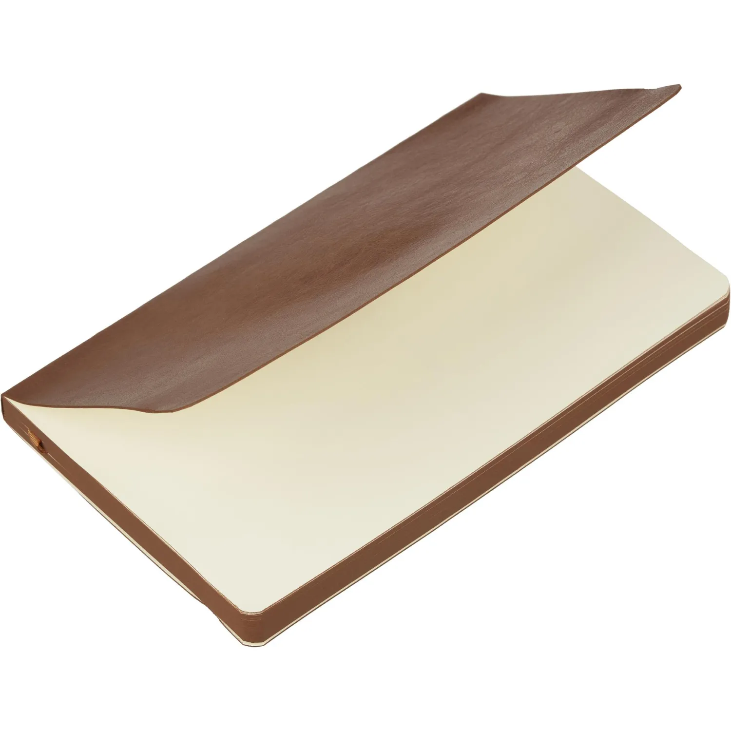 Ежедневник недатированный ATTACHE FLEX коричневый А5, 136 л. бежевый блок - фото 5