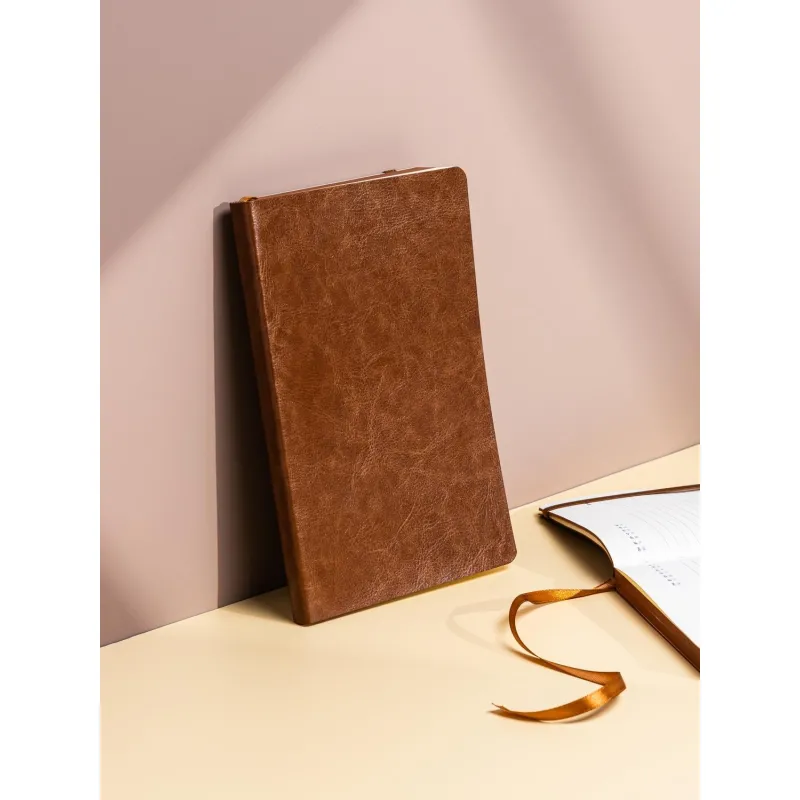 Ежедневник недатированный ATTACHE FLEX коричневый А5, 136 л. бежевый блок - фото 22