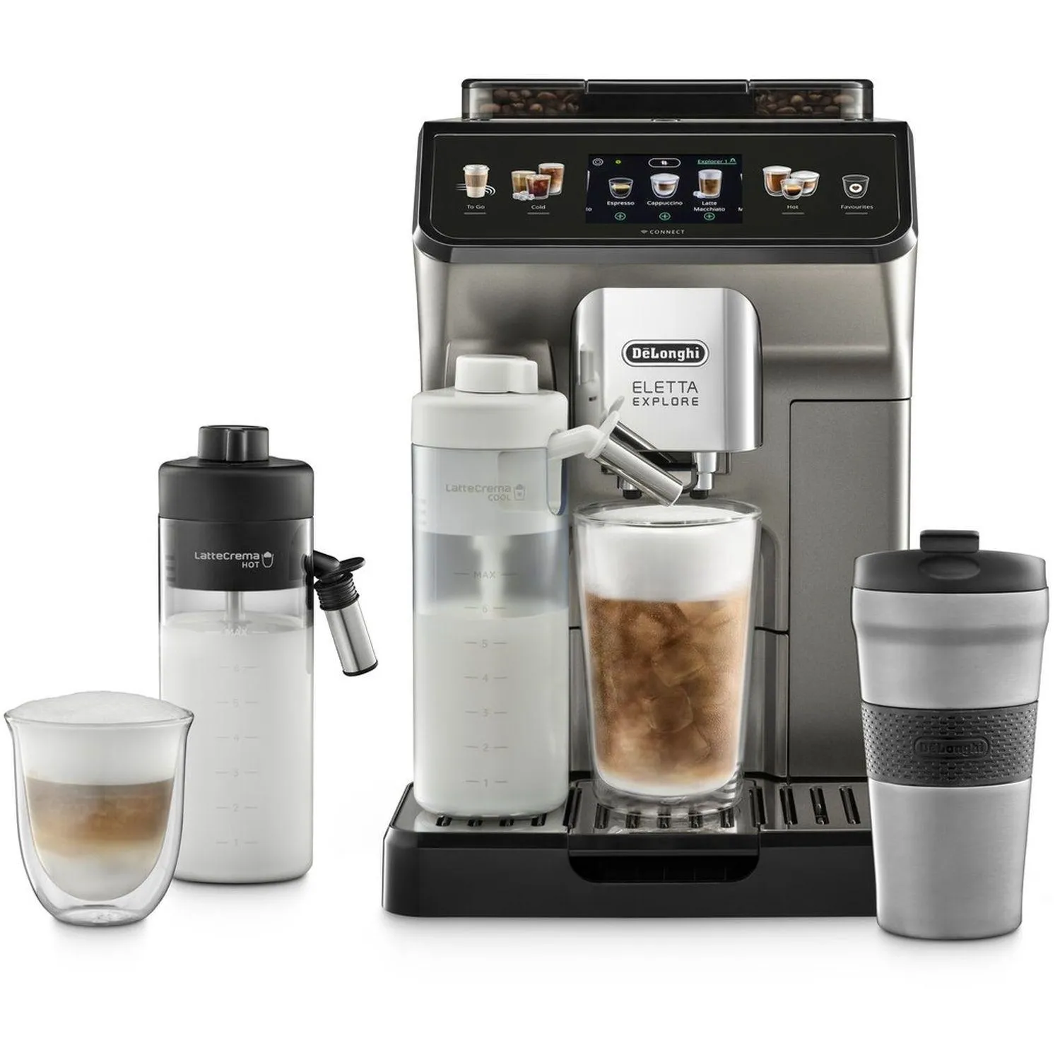 Кофемашина De'Longhi ECAM450.86.T - фото 4