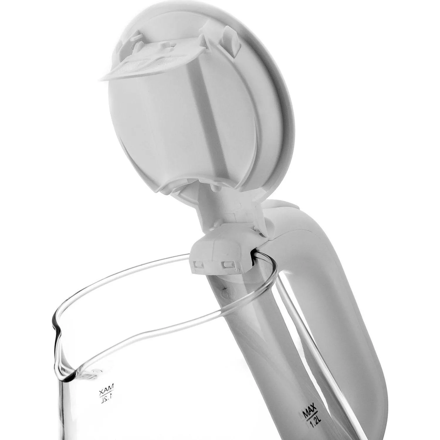 Чайник электрический BRAYER BR1063WH, 1630 Вт, 1,2 л, стекл.корп, термометр - фото 8