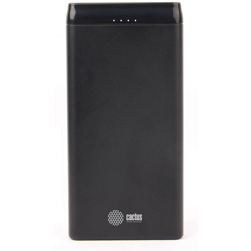 Внешний аккумулятор Cactus CS-PBFSFT-10000 10000mAh 2.1A 2xUSB черный - фото 1