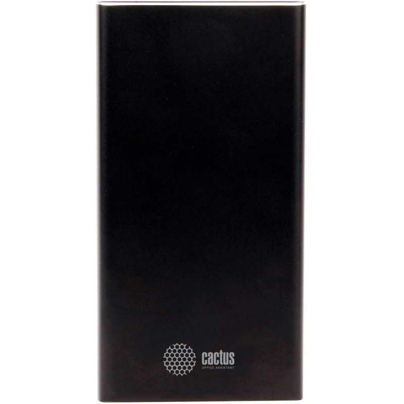 Внешний аккумулятор Cactus CS-PBFSIT-20000 20000mAh 2.1A 2xUSB черный - фото 1