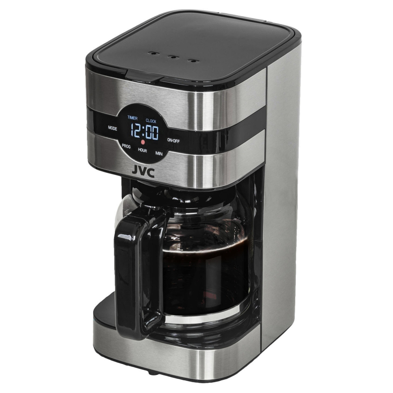 Кофеварка капельного типа JVC JK-CF28, 1000Вт, объем для воды 1.5 л - фото 1