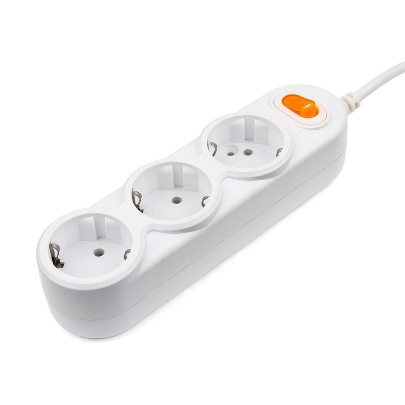 Удлинитель Power Cube, 3р/5 м с/з выкл., 3500 Вт, 16 А(PC-1-5М) - фото 1