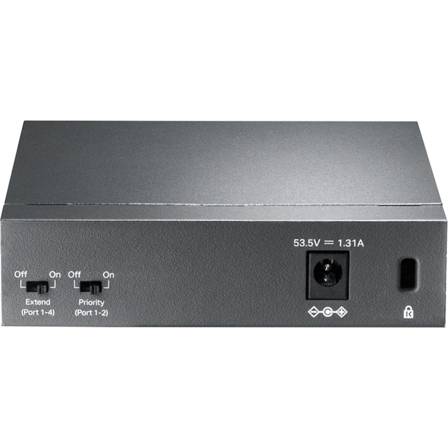 Коммутатор TP-Link /TL-SF1005P/ 5x100Mb 4PoE 58W неуправляемый - фото 3