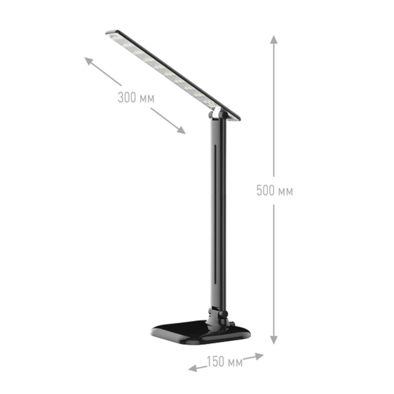 Светильник Ultraflash UF-716  C02 черный, 11Вт, LED - фото 3