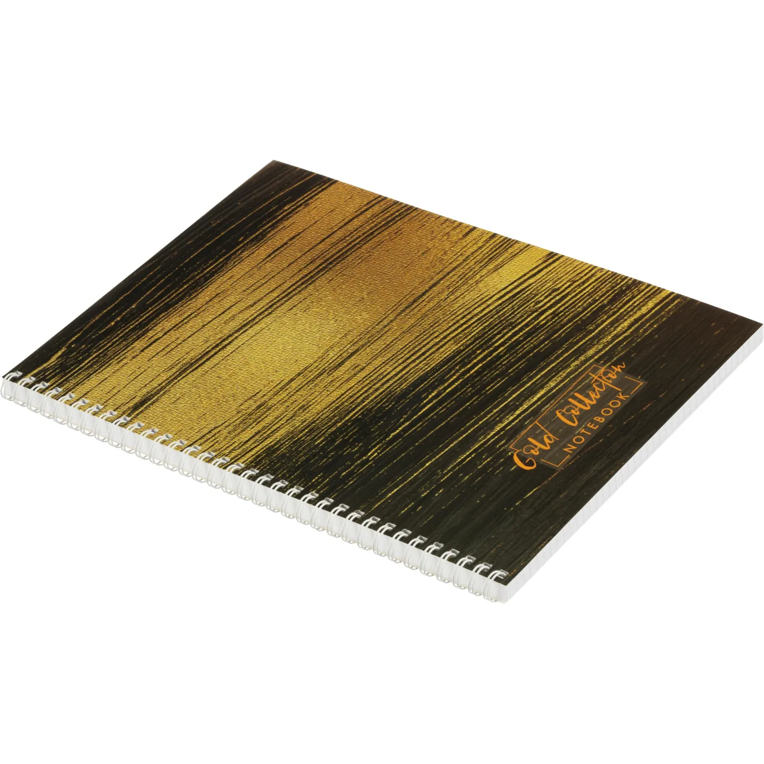 Бизнес-тетрадь А4 96л Attache Selection Gold Collection клет,спир,карт,черн - фото 4