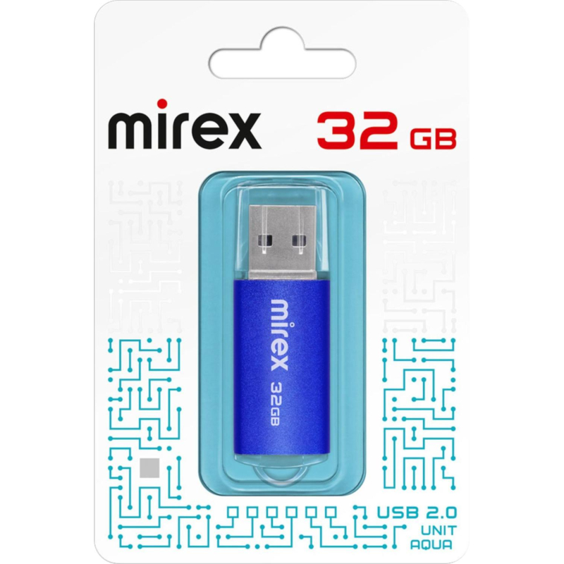 Флеш-память Mirex USB UNIT AQUA 32Gb (13600-FMUAQU32 ) - фото 3
