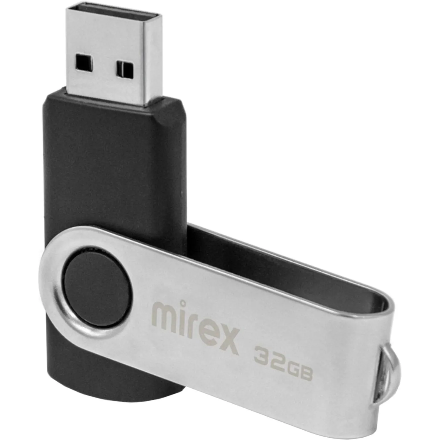 Флеш-память Mirex USB SWIVEL BLACK 32Gb (13600-FMURUS32 ) - фото 3