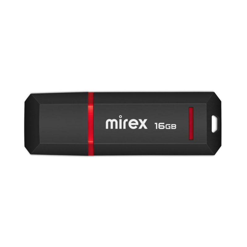 Флеш-память Mirex USB KNIGHT BLACK 16Gb (13600-FMUKNT16 ) - фото 1