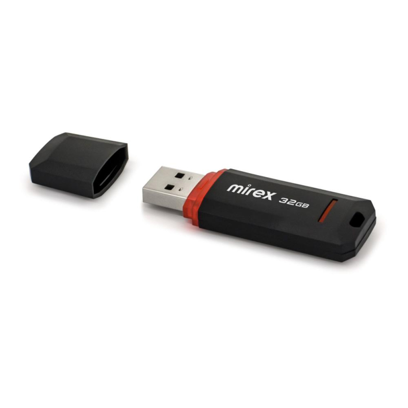 Флеш-память Mirex USB KNIGHT BLACK 32Gb (13600-FMUKNT32 ) - фото 2