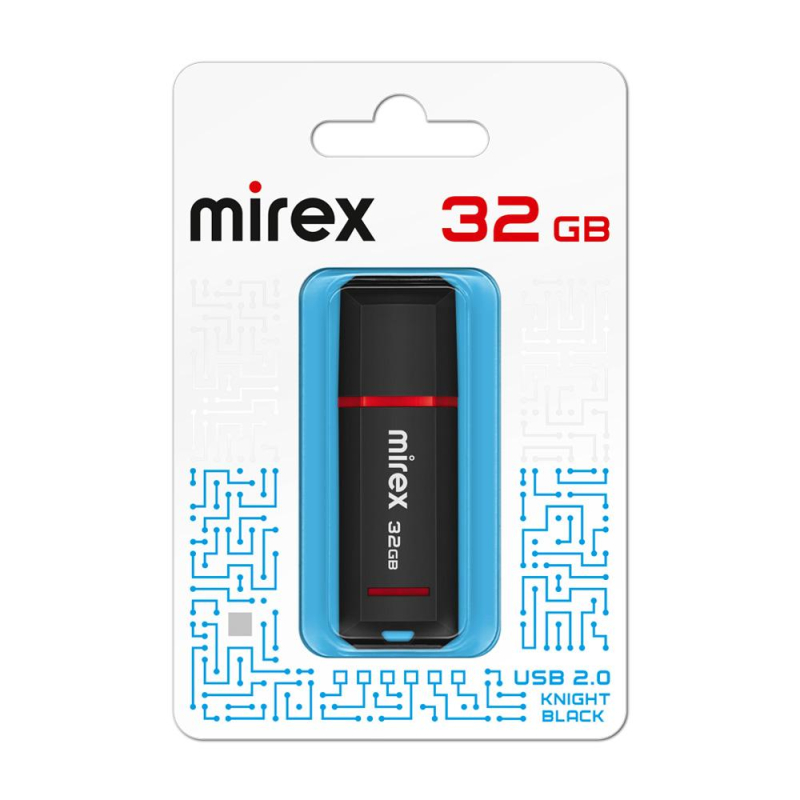 Флеш-память Mirex USB KNIGHT BLACK 32Gb (13600-FMUKNT32 ) - фото 3