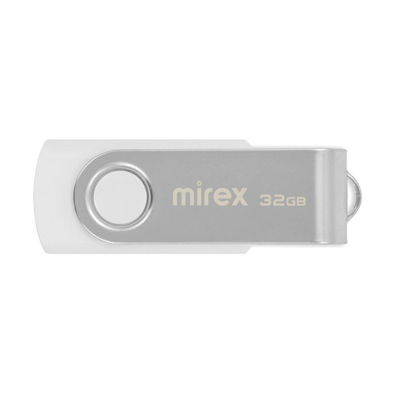 Флеш-память Mirex USB SWIVEL WHITE 32Gb (13600-FMUSWT32 ) - фото 1