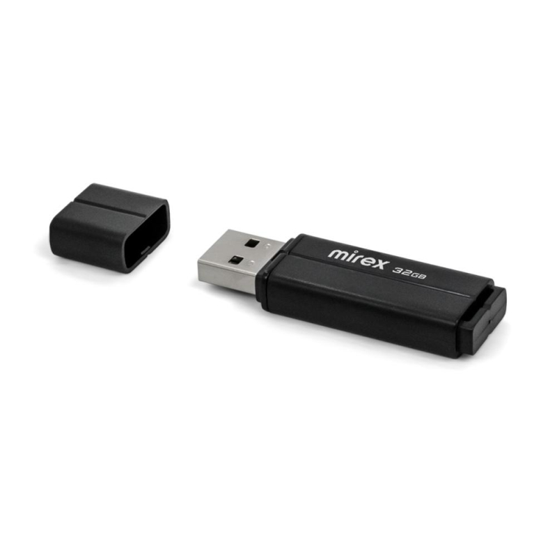 Флеш-память Mirex USB LINE BLACK 32Gb (13600-FMULBK32 ) - фото 2