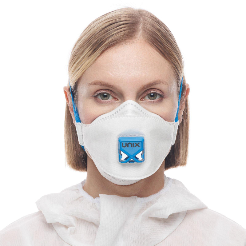 Полумаска фильтрующая UNIX Air 212V с кл FFP2 R D - фото 11