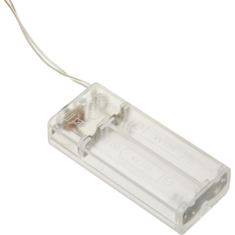 Гирлянда светодиодная Нить 2 м Синий фонар,IP20,10LED,теп бел,AAх2 7989814 - фото 3