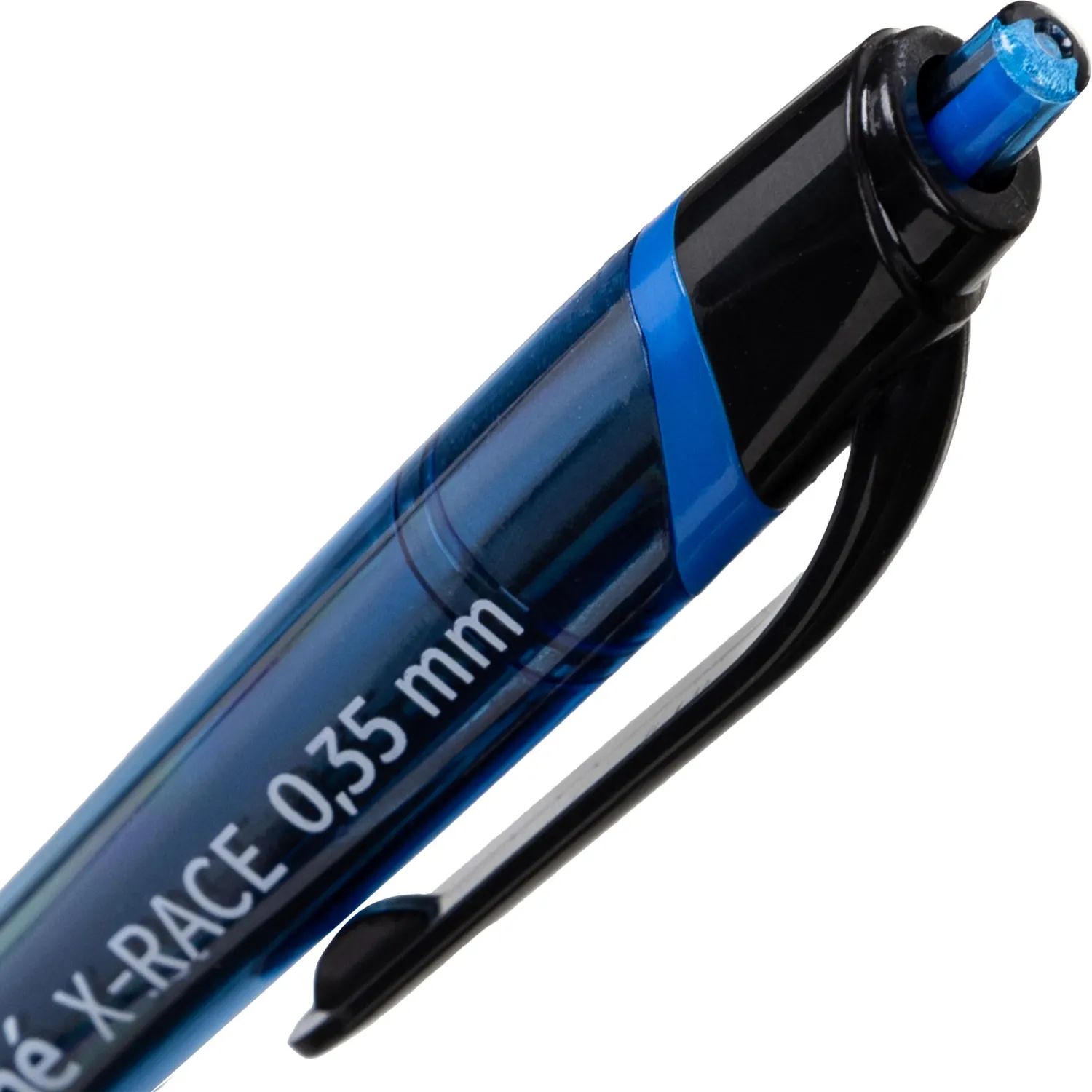 Ручка шариковая автомат. Attache X-Race лин 0,35мм масл, с манж,синяя - фото 3