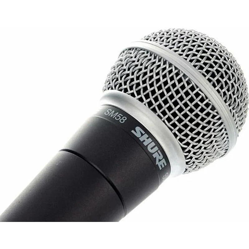 Микрофон Shure SM58-LCE, вокальн динамич кардиоидн, 50-15000 Гц, 1,6 мВ/Па - фото 4