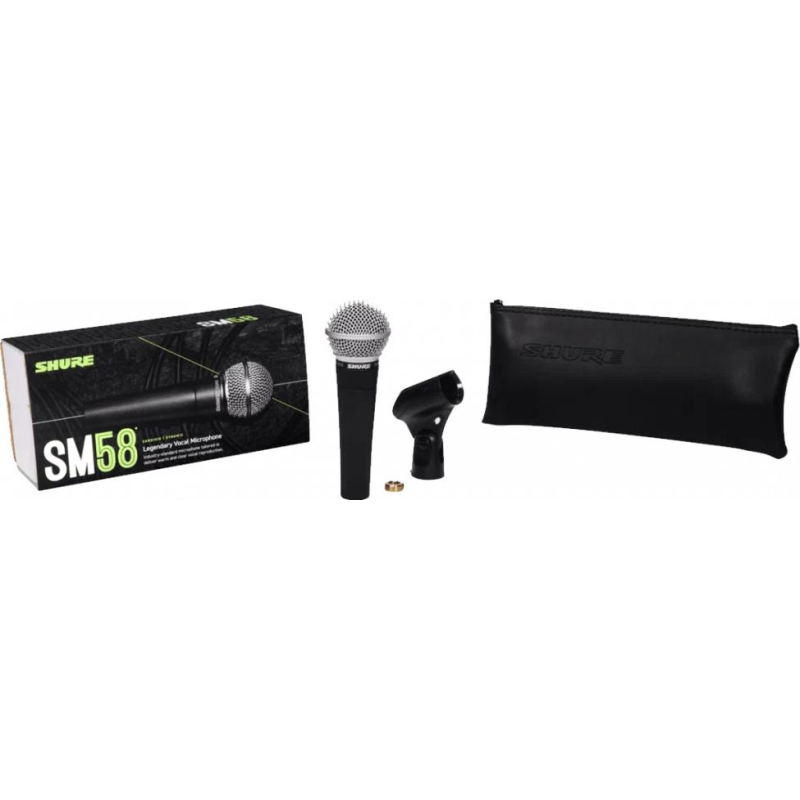 Микрофон Shure SM58-LCE, вокальн динамич кардиоидн, 50-15000 Гц, 1,6 мВ/Па - фото 6