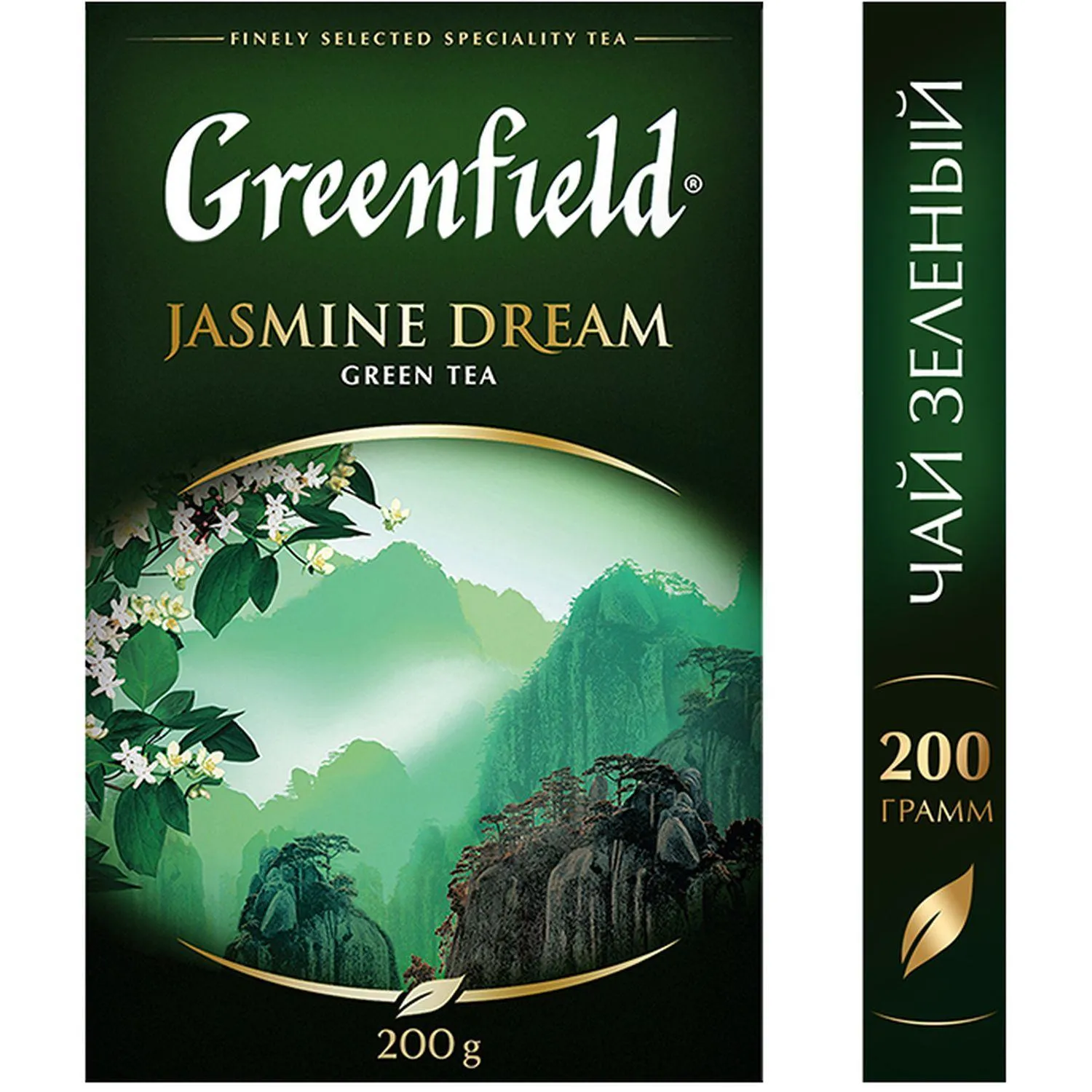 Чай зеленый листовой Greenfield Jasmine Dream, 200гр - фото 3