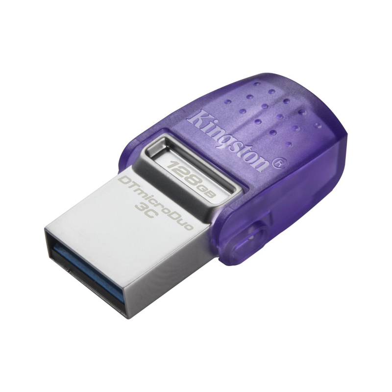 Флеш-память Kingston microDuo 3C G3, 128 Гб, USB 3.2 & USB Type-C и Type-A - фото 1