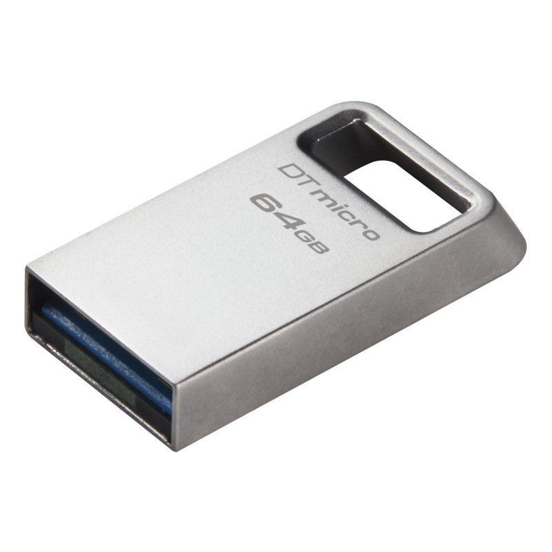 Флеш-память Kingston DataTraveler Micro G2, 64 Гб, USB 3.2, до 200 МБ/с - фото 1
