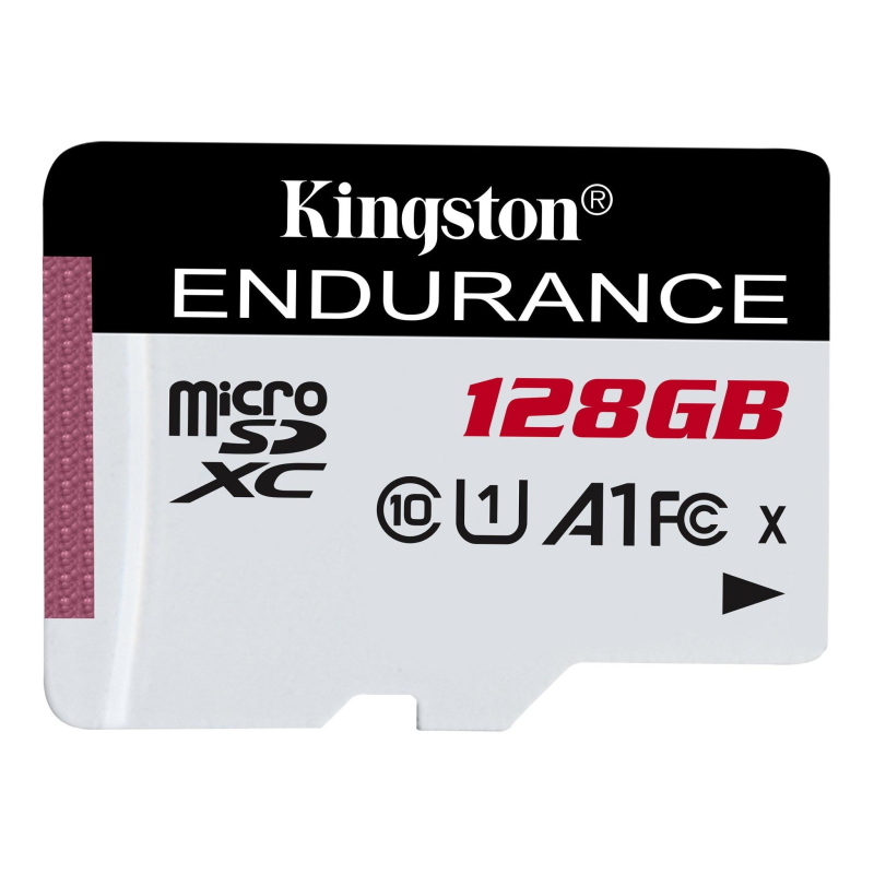 Карта памяти microSDXC Kingston High Endurance, 128 Гб, UHS-I Class10 U1 A1 - фото 1