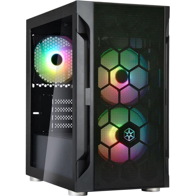 Корпус Silverstone FARA mini Tower SST-FAH1MB-PRO (G410FAH1MBP0020) - фото 1