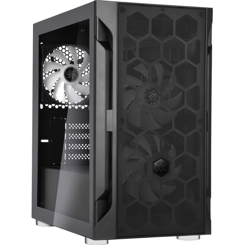 Корпус Silverstone FARA mini Tower SST-FAH1MB-PRO (G410FAH1MBP0020) - фото 9