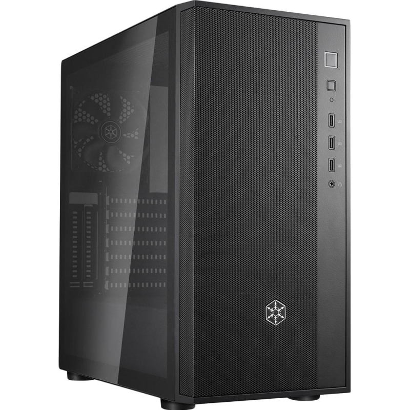 Корпус Silverstone FARA midi Tower SST-FAR1B-G-V2 (G410FAR1BG00022) - фото 1