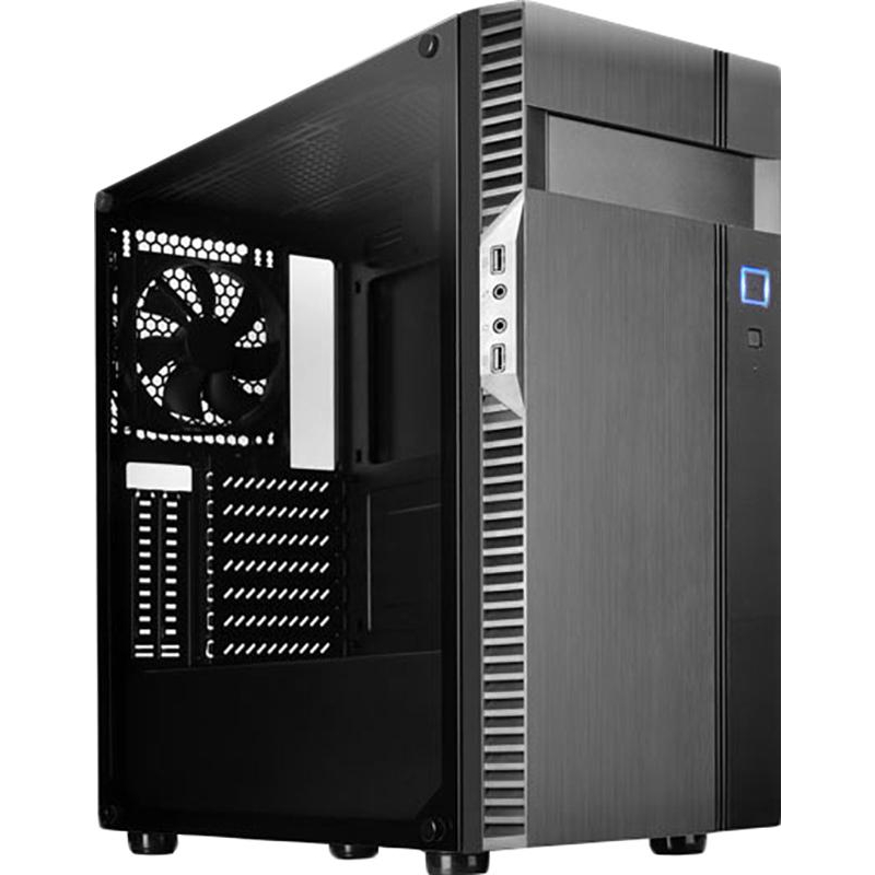 Корпус Silverstone SST-PS14B-E midi Tower, black(G410PS14BE00020) - фото 1