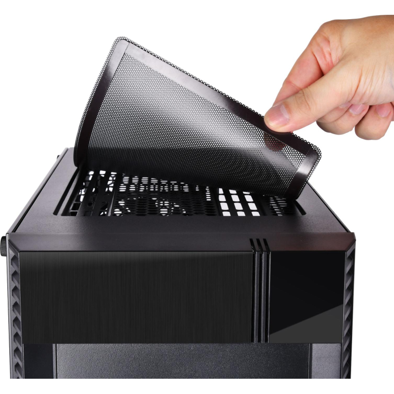 Корпус Silverstone SST-PS14B-E midi Tower, black(G410PS14BE00020) - фото 8