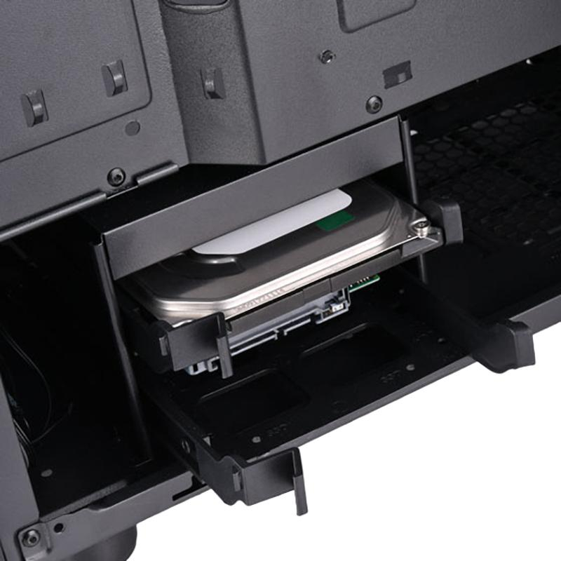 Корпус Silverstone SST-PS14B-E midi Tower, black(G410PS14BE00020) - фото 10