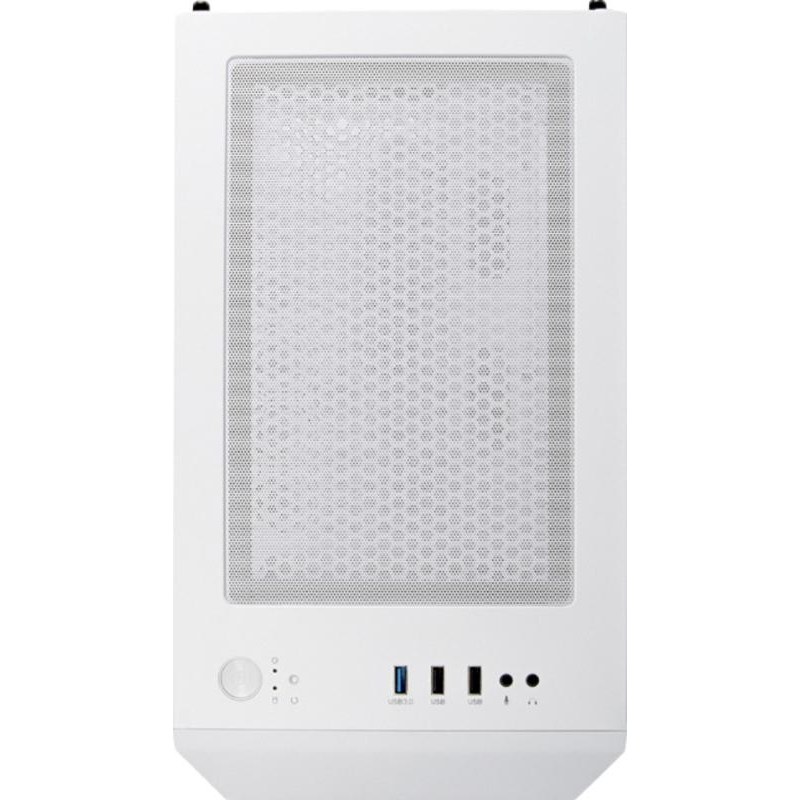 Корпус Silverstone SST-FAH1MW-PRO H1M PRO-WHITE-V1(G410FAH1MWP0020) белый - фото 4