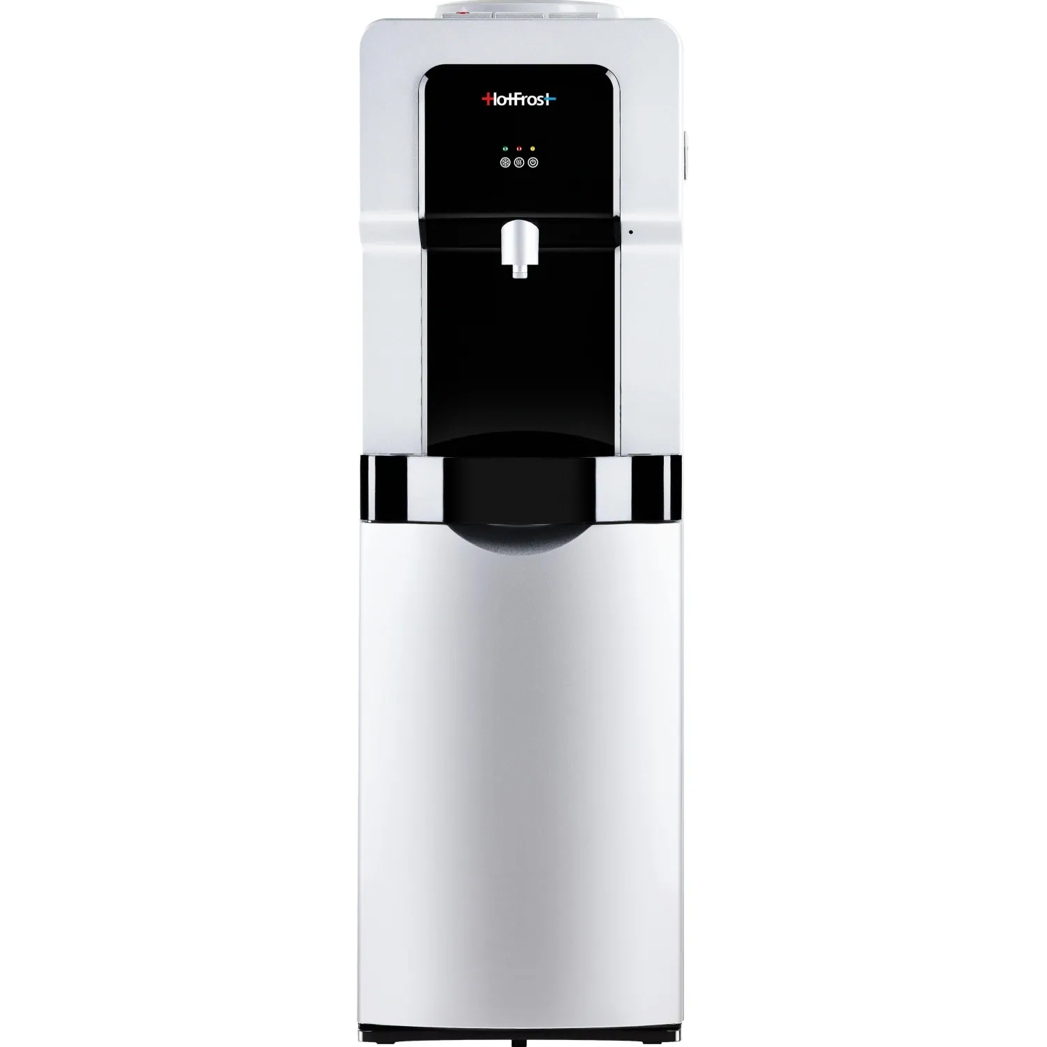 Кулер HOTFROST V900CS, напольный, компрессионный, кнопка, серебристый/черн - фото 1