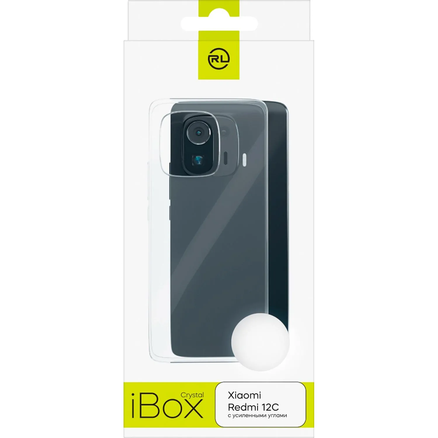 Чехол Red Line силикон iBox Crystal для Xiaomi Redmi 12C (УТ000034006) - фото 3