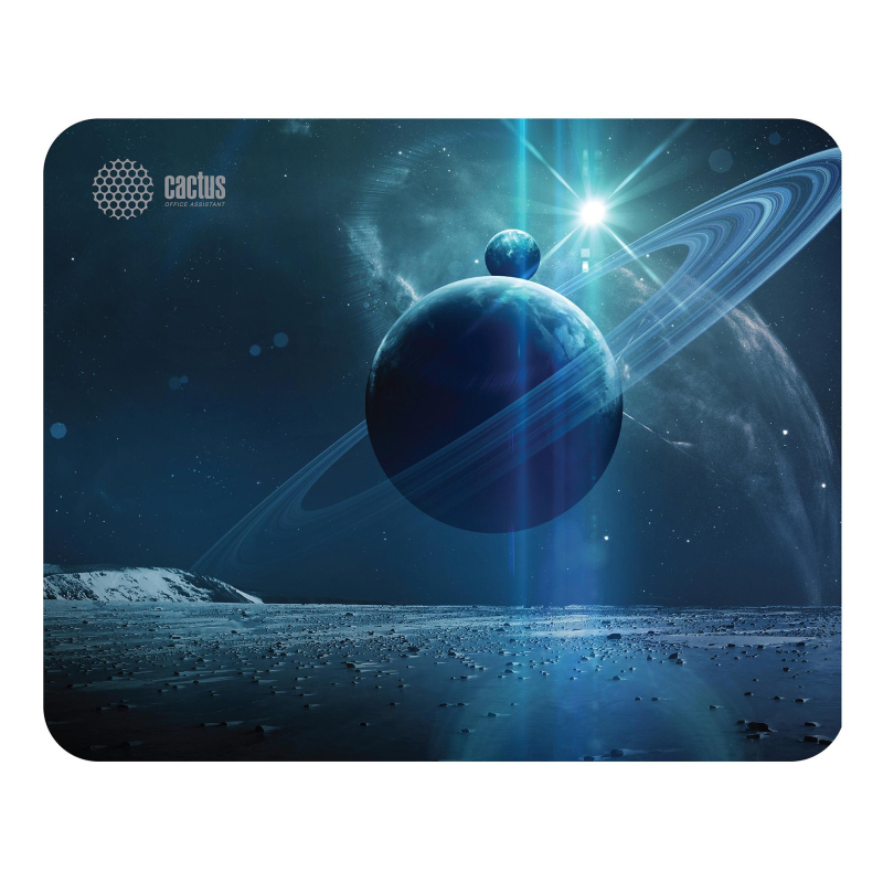 Коврик для мыши Cactus Saturn 300x250x2мм (CS-MP-P03M/CS-MPC-P03M) - фото 1