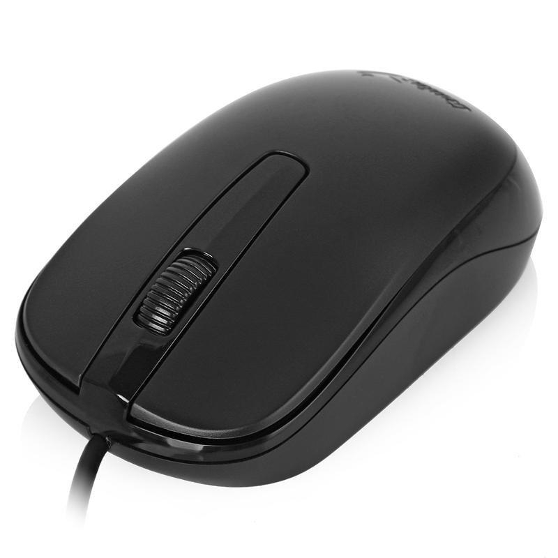 Мышь компьютерная Genius DX-120, Optical, USB, 1000dpi, Black, 31010010400 - фото 1