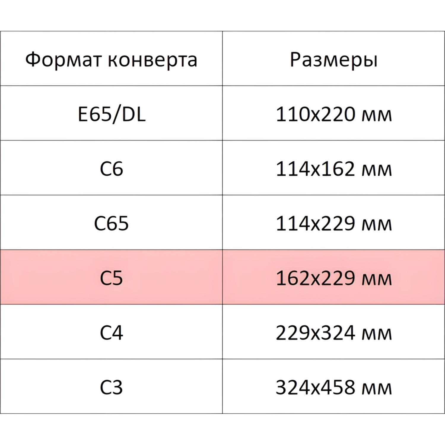 Конверт С5 ECOPOST белый стрип 162х229 с вн. зап. 80г бел.92-100% 100шт/уп - фото 6