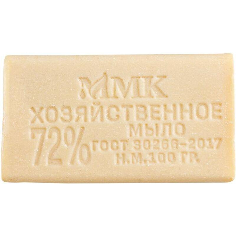 Мыло хозяйственное 72 % в прозрачной обертке флоупак 100 гр_СпбКзнВлгКр - фото 3