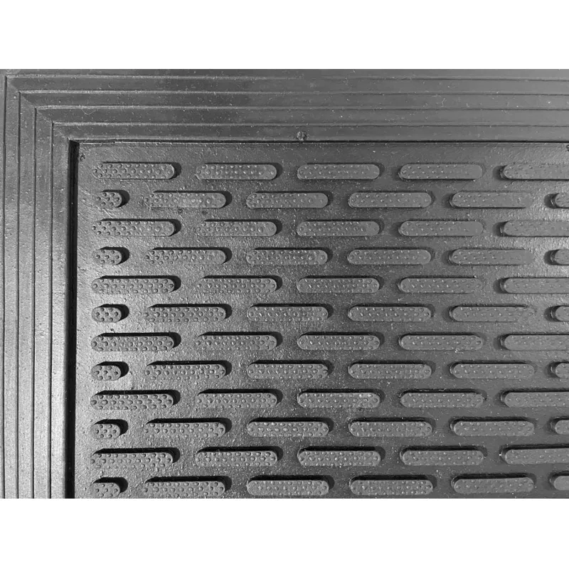 Коврик входной резиновый 60см x 90см х 8мм, тире - фото 2