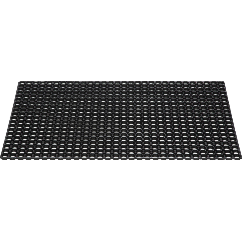 Коврик входной резиновый Luscan Professional 100x150х1,6 см черный - фото 1