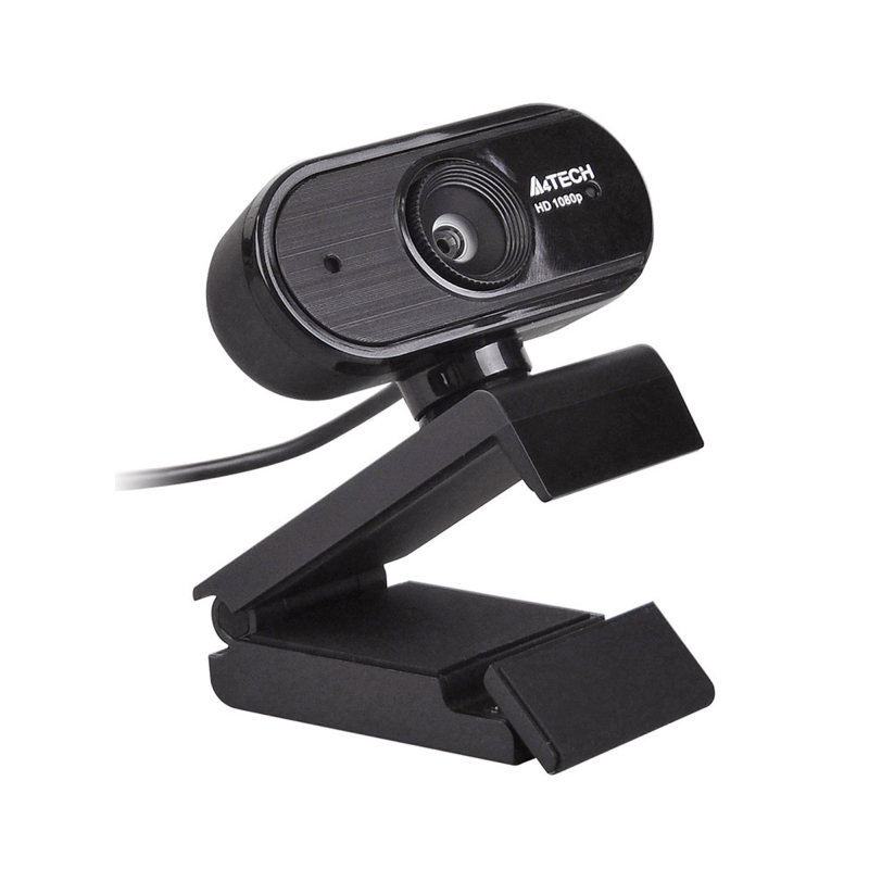 Веб-камера A4Tech (PK-925H) черный 2Mpix (1920x1080) USB2.0 с микрофоном - фото 1