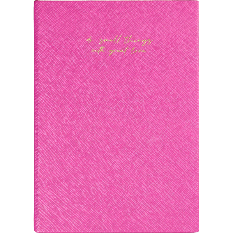 Ежедневник недатированный фиолетовый, А5 136 л., Do small things, ATTACHE - фото 2