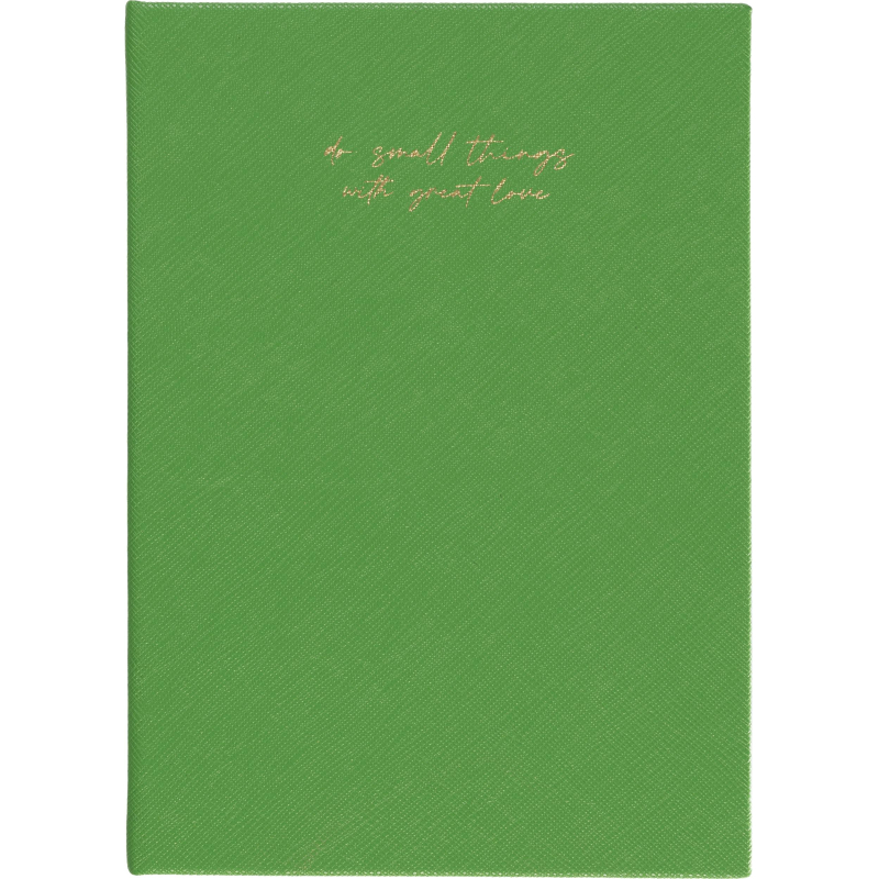Ежедневник недатированный зеленый, А5 136 л., Do small things, ATTACHE - фото 2